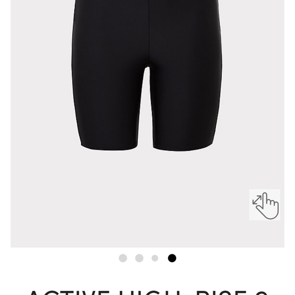 TORRID swim active high rise  9 INCH SWIM BIKE SHORT Torrid M/L fit like… - Picture 5 of 10